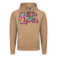 Vintage Coffee little miss 4th grade Vintage Hoodie - Zillion Design Studio