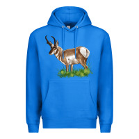 True Royal pronghorn Premium Hoodie - LillyAllenDesigns