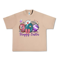 Burro happy easter eggs nurse n Urban Heavy Tee - Neo Western