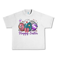 Lunar Rock happy easter eggs nurse n Urban Heavy Tee - Neo Western