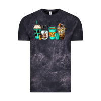 Cloud Black photography coffee cups Vintage Tee - Zillion Design Studio
