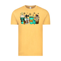 Vintage Mustard photography coffee cups Vintage Tee - Zillion Design Studio