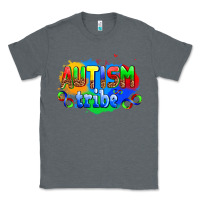 Charcoal Heather autısm tribe Classic Tee - AdoDesignShop