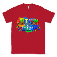 Red autısm tribe Classic Tee - AdoDesignShop
