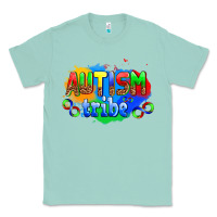 Seafoam autısm tribe Classic Tee - AdoDesignShop