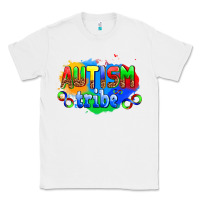 White autısm tribe Classic Tee - AdoDesignShop