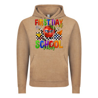 Vintage Coffee first day of school vibes Vintage Hoodie - texasbilliewilder