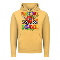 Vintage Mustard first day of school vibes Vintage Hoodie - texasbilliewilder