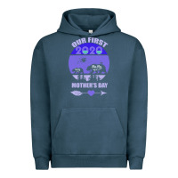 Pigment Midnight Navy Our First Baby Mama Mother s Day Urban Hoodie - Bettercallsaul
