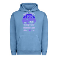 Pigment Pebble Blue Our First Baby Mama Mother s Day Urban Hoodie - Bettercallsaul