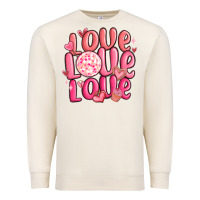 Sandshell love love love valentines day Premium Sweatshirt - MaliasSmallBusiness