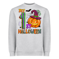 Heather Grey my 1st halloween Heavyweight Sweatshirt - Zillion Design Studio