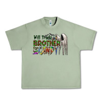 Oil Green will trade brother for candy Urban Heavy Tee - CowhideDigitalArt