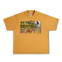 Peanut Butter will trade brother for candy Urban Heavy Tee - CowhideDigitalArt