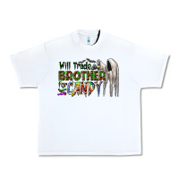 White will trade brother for candy Urban Heavy Tee - CowhideDigitalArt