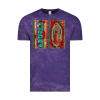 Cloud Purple abuela serape leopard tumbler 3 Vintage Tee - CTS Tumbler Store