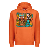 Carrot western leopard mema Premium Hoodie - LillyAllenDesigns