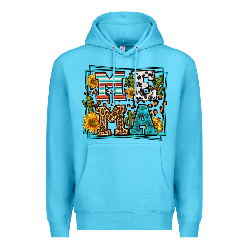 Western Leopard Mema Premium Hoodie by LillyAllenDesigns | Teevron