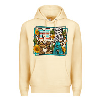 Pina Colada western leopard mema Premium Hoodie - LillyAllenDesigns