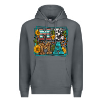 Rock western leopard mema Premium Hoodie - LillyAllenDesigns