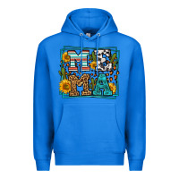 True Royal western leopard mema Premium Hoodie - LillyAllenDesigns