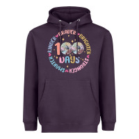 Plum 100 days of school Heavyweight Hoodie - MaliasSmallBusiness
