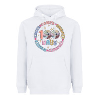 White 100 days of school Heavyweight Hoodie - MaliasSmallBusiness