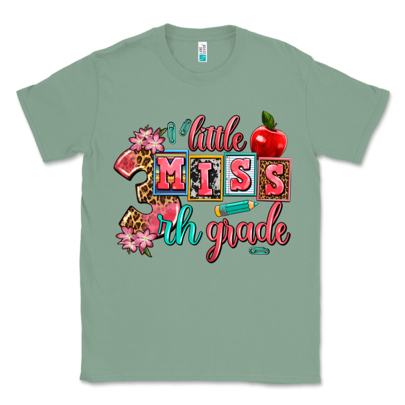 Little Miss 3 Rh   Grade Classic Tee by AdoDesignShop | Teevron