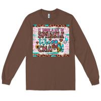 Chestnut it takes a lot of sparkle to be a cna Long Sleeve Tee - JahusDesignShop