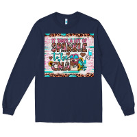 Navy it takes a lot of sparkle to be a cna Long Sleeve Tee - JahusDesignShop