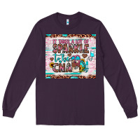 Plum it takes a lot of sparkle to be a cna Long Sleeve Tee - JahusDesignShop