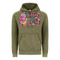 Vintage Olive little miss 3rd grade Vintage Hoodie - Zillion Design Studio