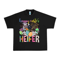 Black happy easter heifer Urban Heavy Tee - Neo Western