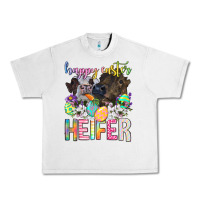Lunar Rock happy easter heifer Urban Heavy Tee - Neo Western