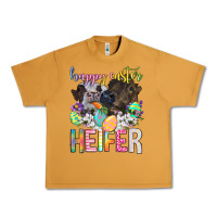 Peanut Butter happy easter heifer Urban Heavy Tee - Neo Western