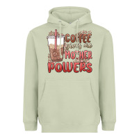 Matcha coffee gives me mother powers Heavyweight Hoodie - MaliasSmallBusiness