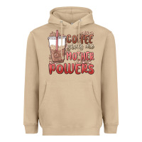 Mushroom coffee gives me mother powers Heavyweight Hoodie - MaliasSmallBusiness