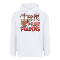 White coffee gives me mother powers Heavyweight Hoodie - MaliasSmallBusiness