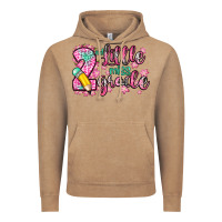 Vintage Coffee little miss 2nd grade Vintage Hoodie - Zillion Design Studio