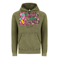 Vintage Olive little miss 2nd grade Vintage Hoodie - Zillion Design Studio