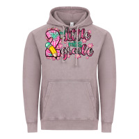 Little Miss 2nd Grade Vintage Hoodie | Teevron