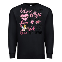 Black christian valentines Premium Sweatshirt - MaliasSmallBusiness