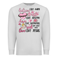Dove Grey christian valentines Premium Sweatshirt - MaliasSmallBusiness