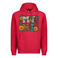 Cardinal western leopard mini Premium Hoodie - LillyAllenDesigns