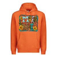 Carrot western leopard mini Premium Hoodie - LillyAllenDesigns