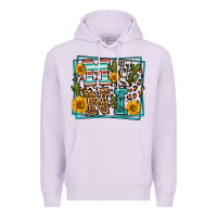 Lilac western leopard mini Premium Hoodie - LillyAllenDesigns