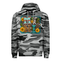 Slate Camo western leopard mini Premium Hoodie - LillyAllenDesigns