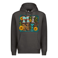 Smoke western leopard mini Premium Hoodie - LillyAllenDesigns