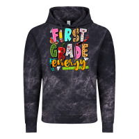 Cloud Black first grade energy Vintage Hoodie - texasbilliewilder