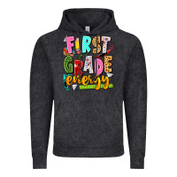 Vintage Black first grade energy Vintage Hoodie - texasbilliewilder